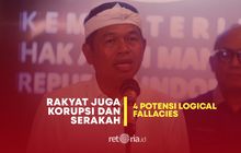 4 Logical Fallacies di Balik Pernyataan Rakyat Juga Korupsi ala Dedi Mulyadi