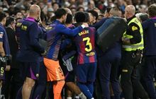 Penyebab Ketegangan di Akhir Laga El Clasico Real Madrid vs Barcelona di Bernabeu