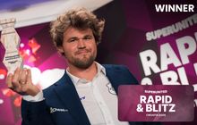 Apa kata Carlsen Tentang kemenangan kejuaraan cepatnya?