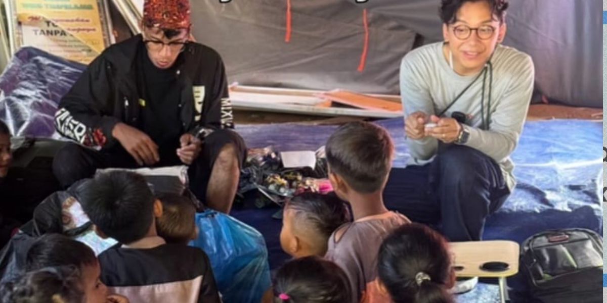 Aktor Trisa Triandesa Ungkap Kegiatan Belajar di Reje Payung Aceh Tengah, Sebut Anak-anak Masih Kekurangan Buku Pelajaran