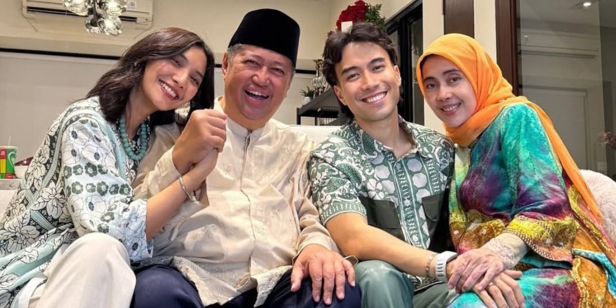 Tak Ada Foto Keluarga Edisi Lebaran Berkonsep Unik, Ayah Vidi Aldiano: Tukang Idenya Meninggal Dunia