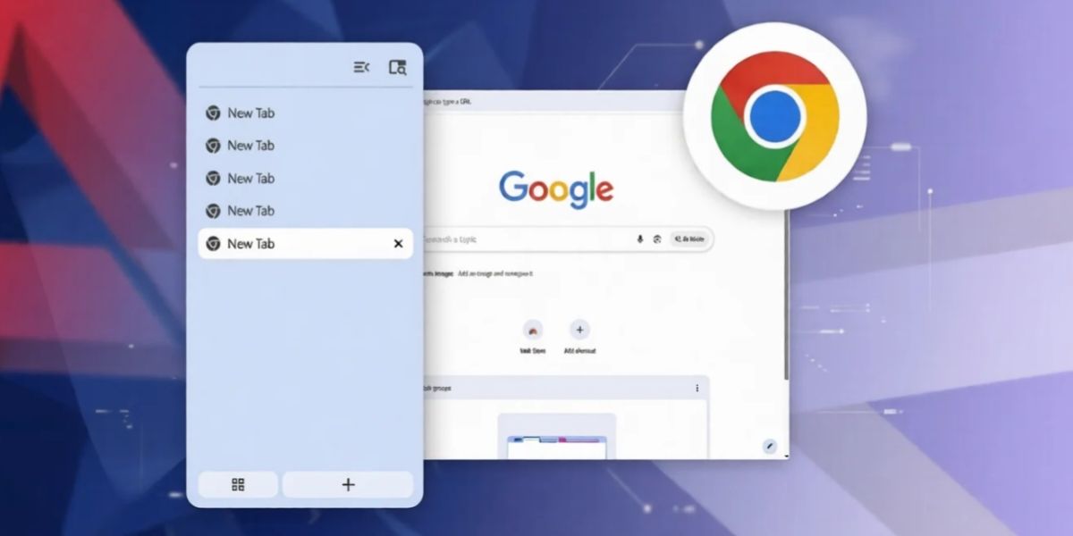 Google Rilis Fitur Tab Vertikal di Google Chrome untuk Semua Pengguna