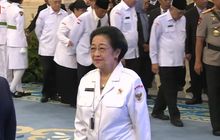 Ikut Hadiri Pengukuhan 76 Paskibraka di Istana, Megawati Kenang saat Bertugas di Tahun 1963