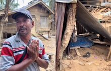 Tangis Warga di Desa Pedalaman Aceh Tamiang usai Dilanda Banjir Bandang, Ceritakan Berhari-hari Kesulitan Cari Makan
