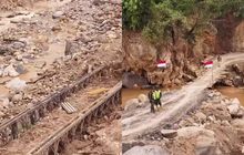 Warga Syiah Utama Bener Meriah Masih Butuh Bantuan, Jembatan Darurat Tetap Berbahaya saat Bawa Muatan Logistik