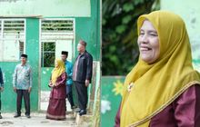 Berjuang bersama suaminya Guru di Tapanuli hibahkan 7500 Meter Tanahnya Pribadinya Demi Bangun Madrasah