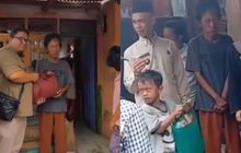 Usai Tak Terbukti Pakai Bahan Spons, Rumah Pedagang Es Jadul Ramai Didatangi Perwakilan Bupati yang Datang Bawa Bantuan