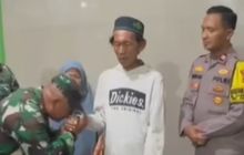 Datangi Rumah Penjual Es Jadul, Oknum Polisi-TNI Minta Maaf usai Tuduh sang Kakek Jual Makanan Pakai Bahan Spons