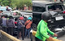 Polisi Ungkap Penyebab Pengemudi Mobil Calya Lawan Arah di Jakpus dan Pastikan Tak Ada Korban Jiwa
