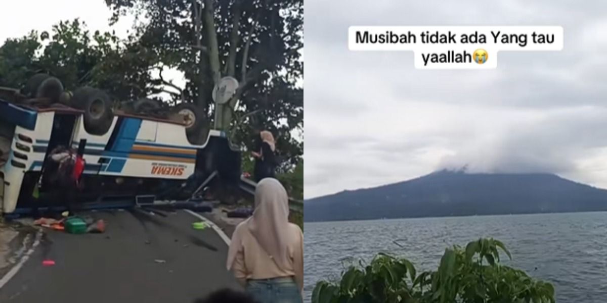 Viral Bus Pengantin Dilaporkan dalam Posisi Terbaik di Wilayah Danau Ranau Sumsel usai Hadapi Tanjakan dan Jalan Menikung