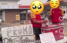Haru dan Inspirasi di Tengah Isu PHK, Pegawai SPBU Shell Jualan Es Kopi Promo